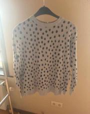 Pull à pois taille grand 