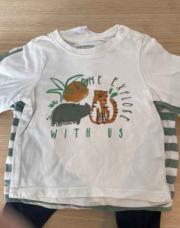T shirt ML ORC tigre 12 mois 