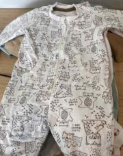 Combinaison baby 68cm ours 