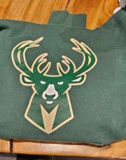 8 sweat capuche vert cerf NY S