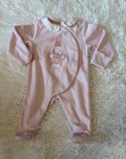 Pyjama rose 1 mois 