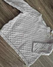 Pull tricot mauve t9mois 