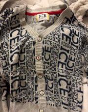 Gilet ice berg gris 4 ans 
