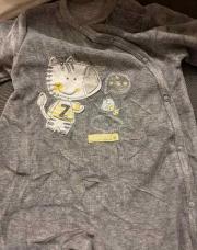 Pyjama gris 6 mois 