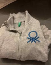 Gilet gris 4 ans 