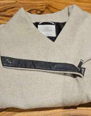 22 manteau  XS beige daim c