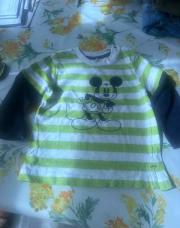 Blouse longue manche Mickey ver 