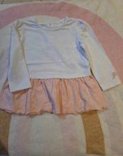 Tunique guess rose et blanche 12 mois 
