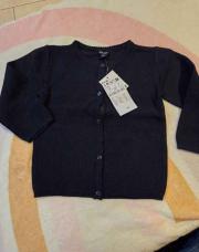 Gilet noir kiabi 12 mois neuf avec étiquette 