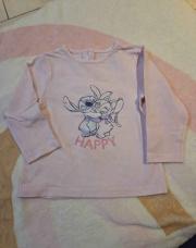 Blouse rose stitch 12 mois 