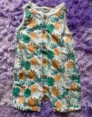 Combi short feuilles 18 mois