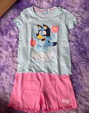 Pyjama court, Bluey 3 ans 