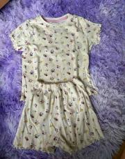 Pyjama court fleuris 3 ans 