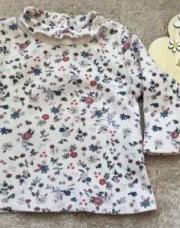 Sous pull fleurs 3 mois