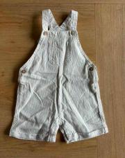 Salopette ligne blanc et bleue 12 ans 
