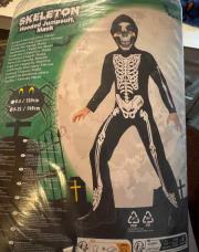 Déguisement NEUF skeleton 146cm 