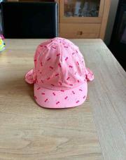 Casquette anti UV rose 