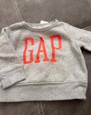 Pull gris gap, taille 12-18 mois 