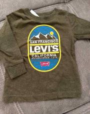 Pull kaki, Levis taille 80