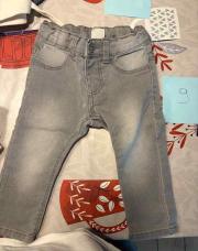 Jeans gris HEMA 9 mois 