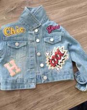 Veste en jeans Chicaprie 4 ans