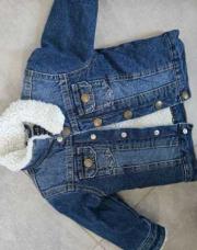 Veste jeans mouton