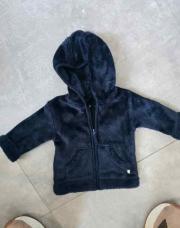 Veste polaire bleue