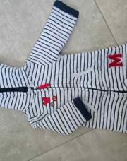 Pyjama tirette mickey ligné 