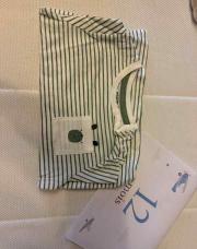 Blouse lignée verte 12 mois Kiabi 