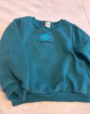 Pull vert/bleu 2/3 ans 