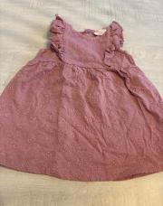 Robe mauve hema taille 80 