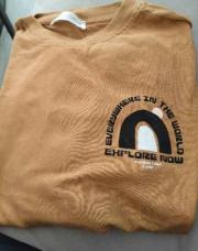 T-shirt ml brun 10 ans