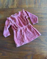 Robe 1 mois Luckykid rose 