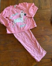 Pyjama rose zèbre 24 mois 