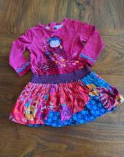 Robe catimini 2 ans poupée russe 