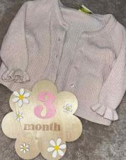 Gilet rose laine 