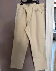Jeans beige H&m taille 48