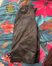 Pantalon cuir Zara 18m