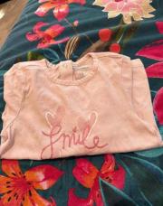 Blouse rose orchestra 18m