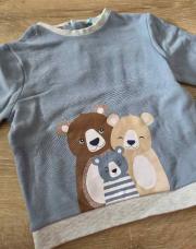 Sweat 3 ours bleu Okaidi 23m 