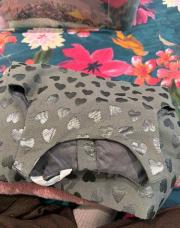 Robe cœur grise H&M 2ans 
