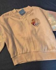 Sweat blanc reine des neiges 2-3y