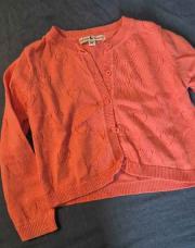 Gilet rose coeurs billie Kenny 3y