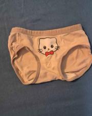 Culotte chat blanc 4y