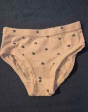 Culotte coeurs bleus 90
