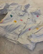 Veste en jeans fleurie SHEIN 5 ans  