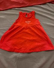 Robe rouge Kiabi 3 mois