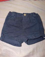 Short bleu marine Kiabi 9 mois