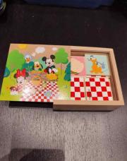 Jeu des paires Mickey en bois