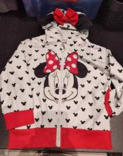 Gillet capuche zippé Minnie 4/5 ans